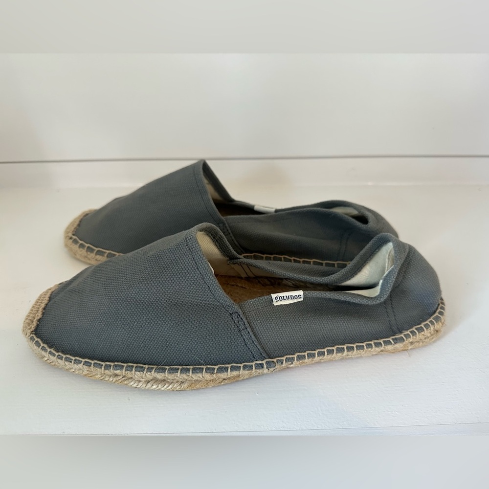 Soludos Grey Espradrilles